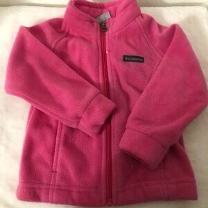 Columbia Size 2T Girls Fleece Jacket